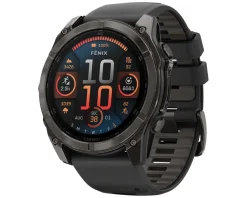 Garmin fenix 8 AMOLED Watch (Carbon Grey DLC Titanium) (51mm)