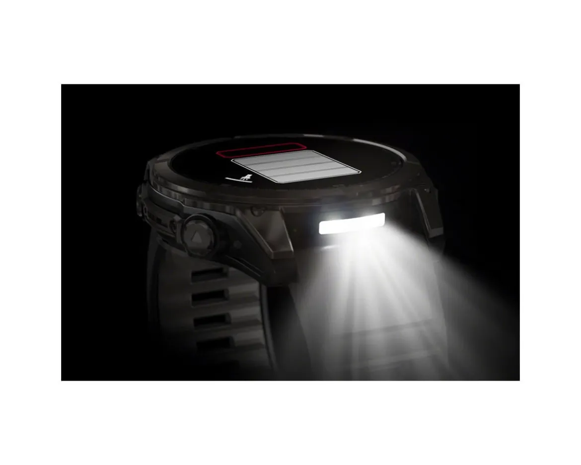 Garmin fenix 8 AMOLED Watch (Carbon Grey DLC Titanium) (51mm)