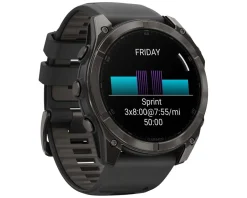 Garmin fenix 8 AMOLED Watch (Carbon Grey DLC Titanium) (51mm)
