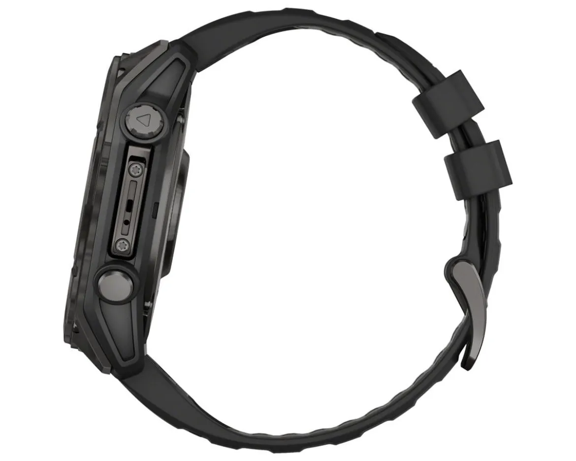 Garmin fenix 8 AMOLED Watch (Carbon Grey DLC Titanium) (51mm)