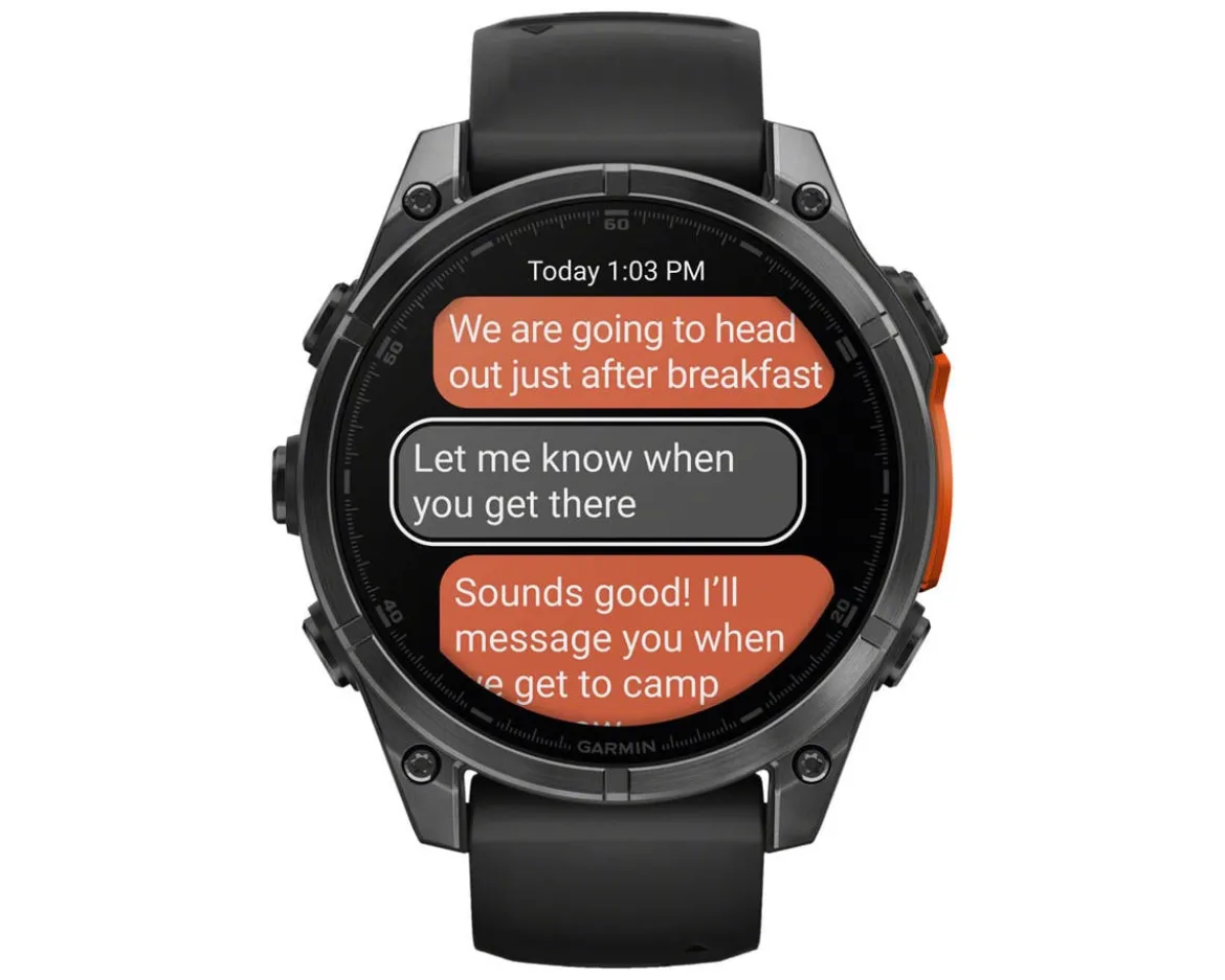 Garmin fenix 8 GPS Smartwatch (Slate Grey/Black) (47mm Case)