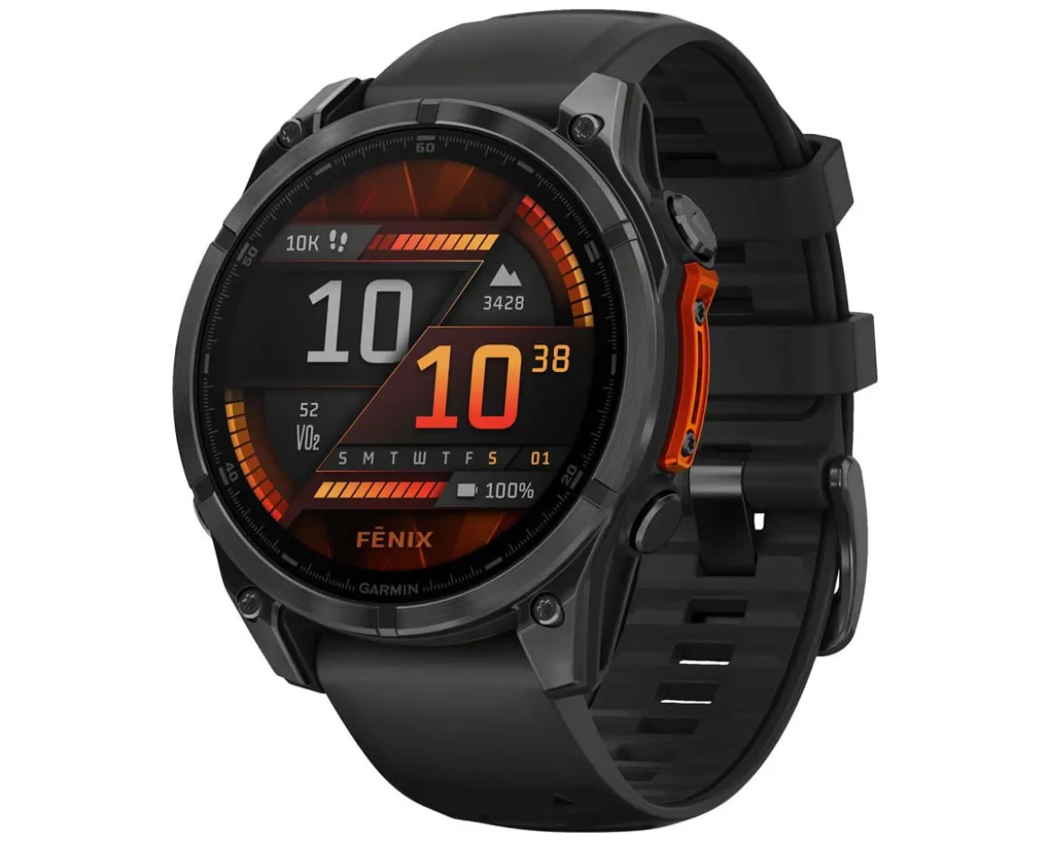 Garmin fenix 8 GPS Smartwatch (Slate Grey/Black) (47mm Case)