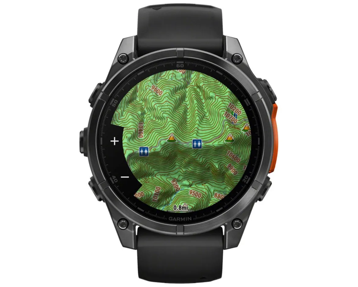 Garmin fenix 8 GPS Smartwatch (Slate Grey/Black) (47mm Case)