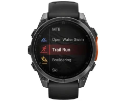 Garmin fenix 8 Sapphire GPS Smartwatch (Carbon Grey/Black) (47mm Case)