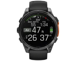 Garmin fenix 8 Sapphire GPS Smartwatch (Carbon Grey/Black) (47mm Case)