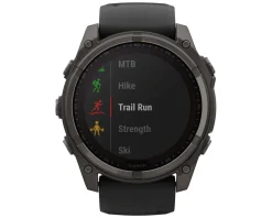 Garmin fenix 8 Sapphire Solar (Carbon Grey DLC) (51mm)