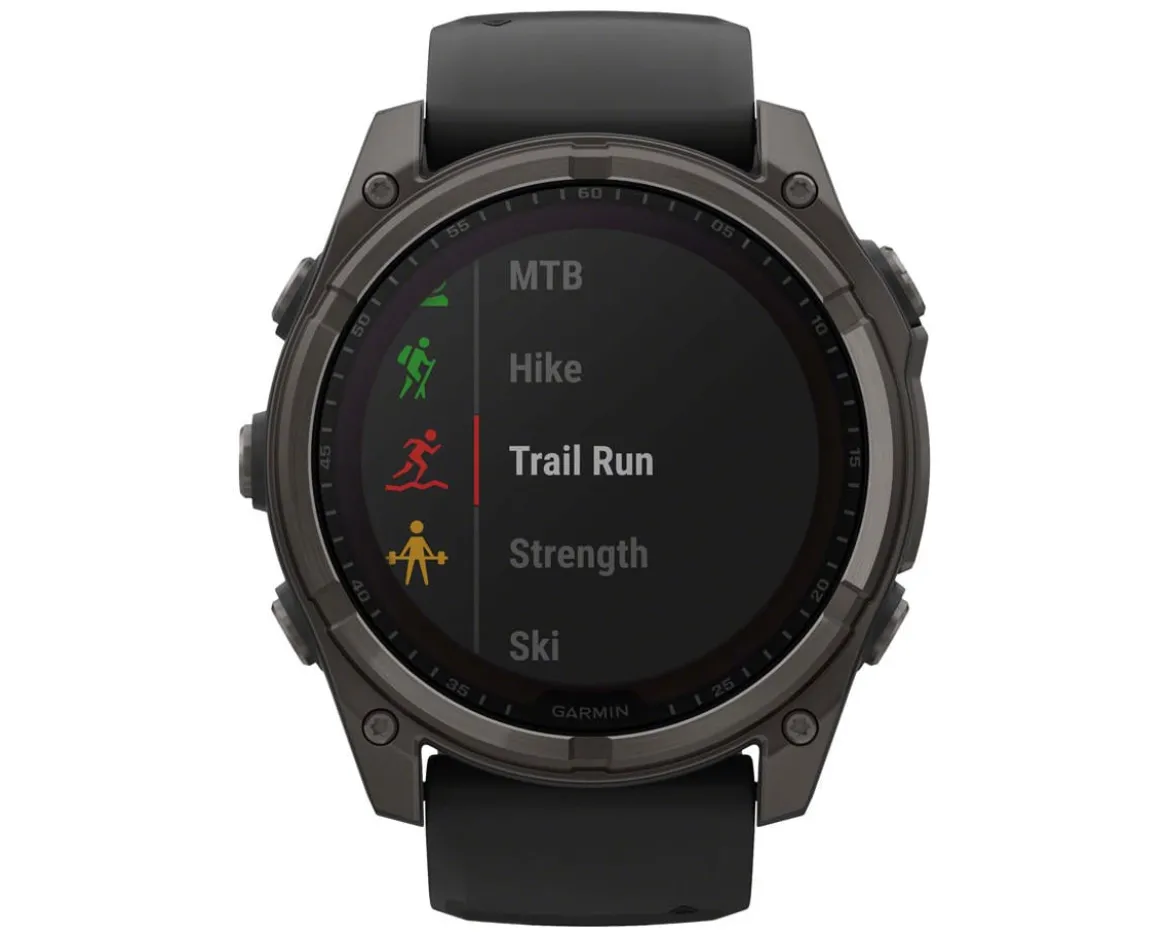Garmin fenix 8 Sapphire Solar (Carbon Grey DLC) (51mm)