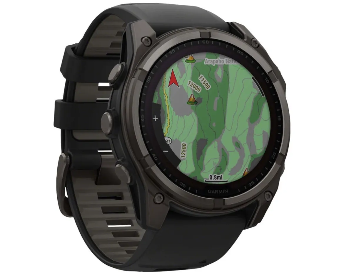 Garmin fenix 8 Sapphire Solar (Carbon Grey DLC) (51mm)