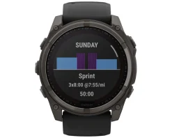 Garmin fenix 8 Sapphire Solar (Carbon Grey DLC) (51mm)