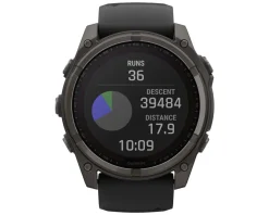 Garmin fenix 8 Sapphire Solar (Carbon Grey DLC) (51mm)