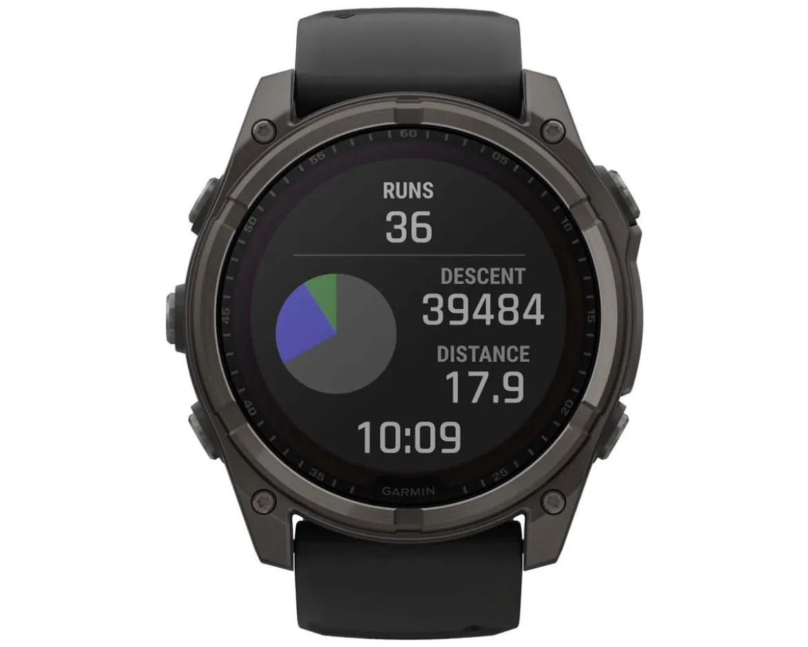 Garmin fenix 8 Sapphire Solar (Carbon Grey DLC) (51mm)
