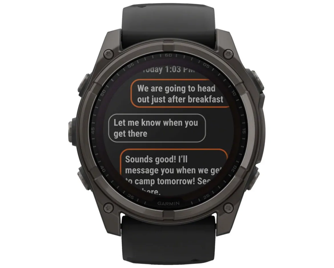 Garmin fenix 8 Sapphire Solar (Carbon Grey DLC) (51mm)