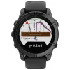 Garmin fenix E GPS Smartwatch (Slate Grey Steel/Black) (47mm Case) (AMOLED Display)