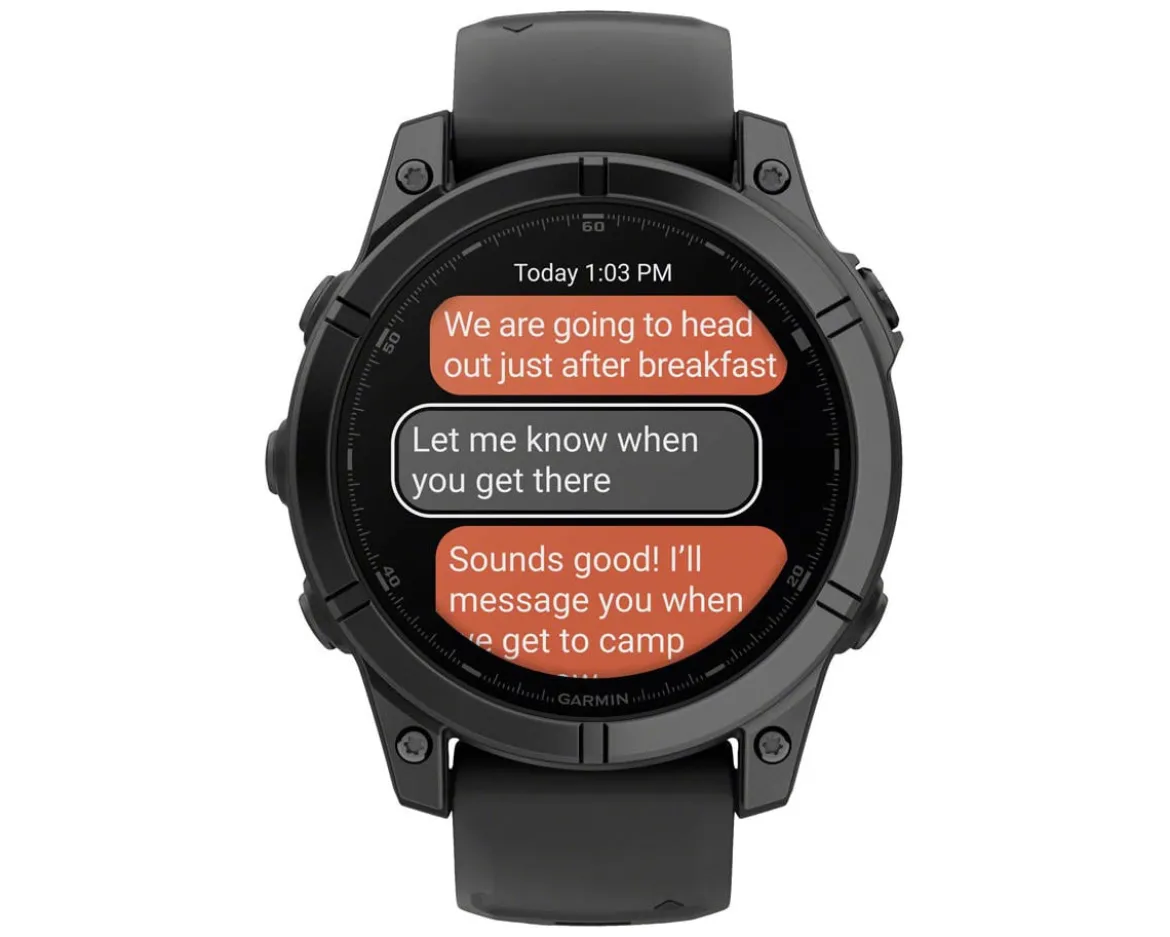 Garmin fenix E GPS Smartwatch (Slate Grey Steel/Black) (47mm Case) (AMOLED Display)