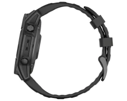 Garmin fenix E GPS Smartwatch (Slate Grey Steel/Black) (47mm Case) (AMOLED Display)