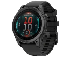 Garmin fenix E GPS Smartwatch (Slate Grey Steel/Black) (47mm Case) (AMOLED Display)