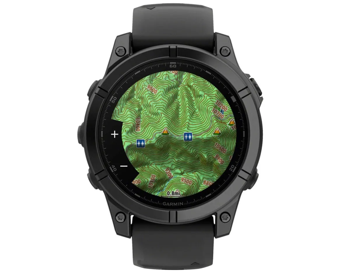 Garmin fenix E GPS Smartwatch (Slate Grey Steel/Black) (47mm Case) (AMOLED Display)