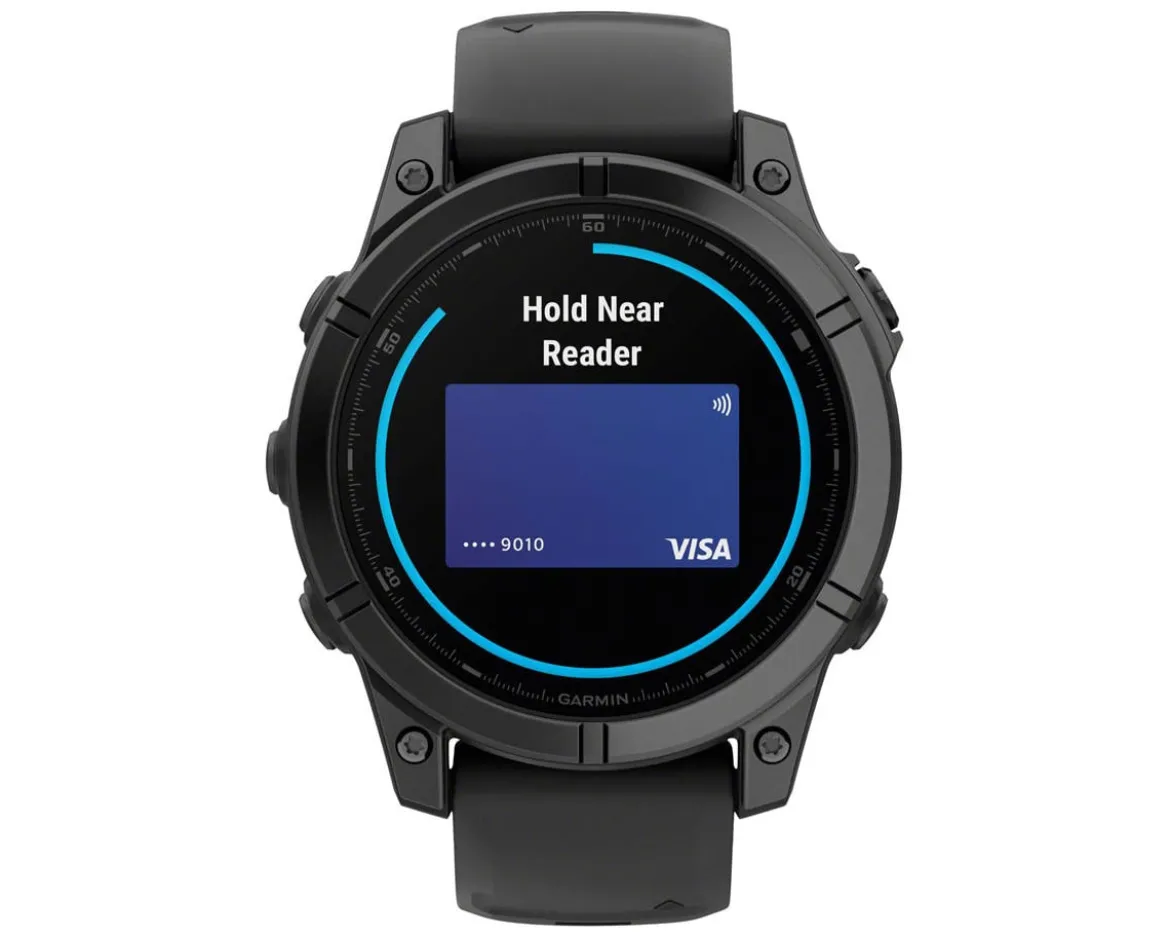 Garmin fenix E GPS Smartwatch (Slate Grey Steel/Black) (47mm Case) (AMOLED Display)