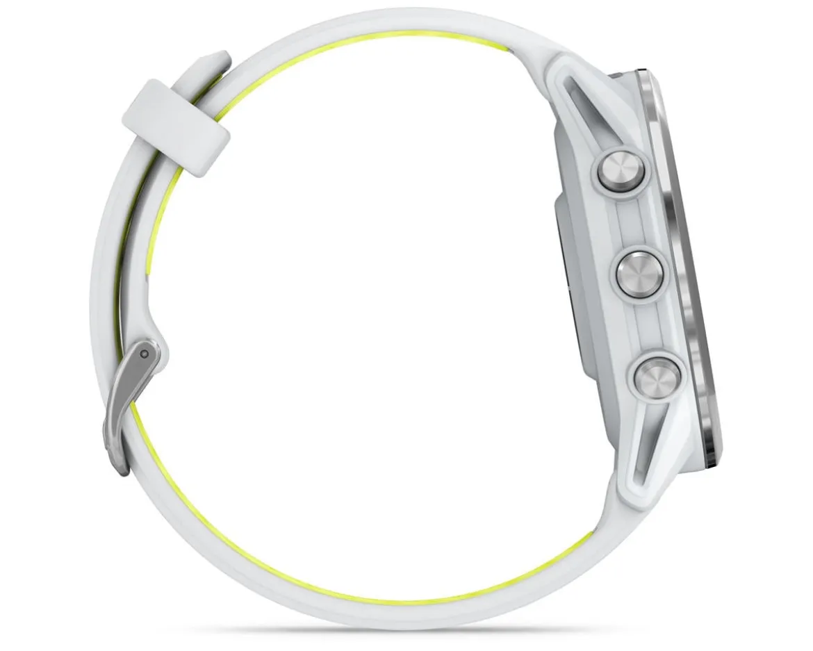 Garmin Forerunner 970 Smartwatch (Whitestone/Amp Yellow)