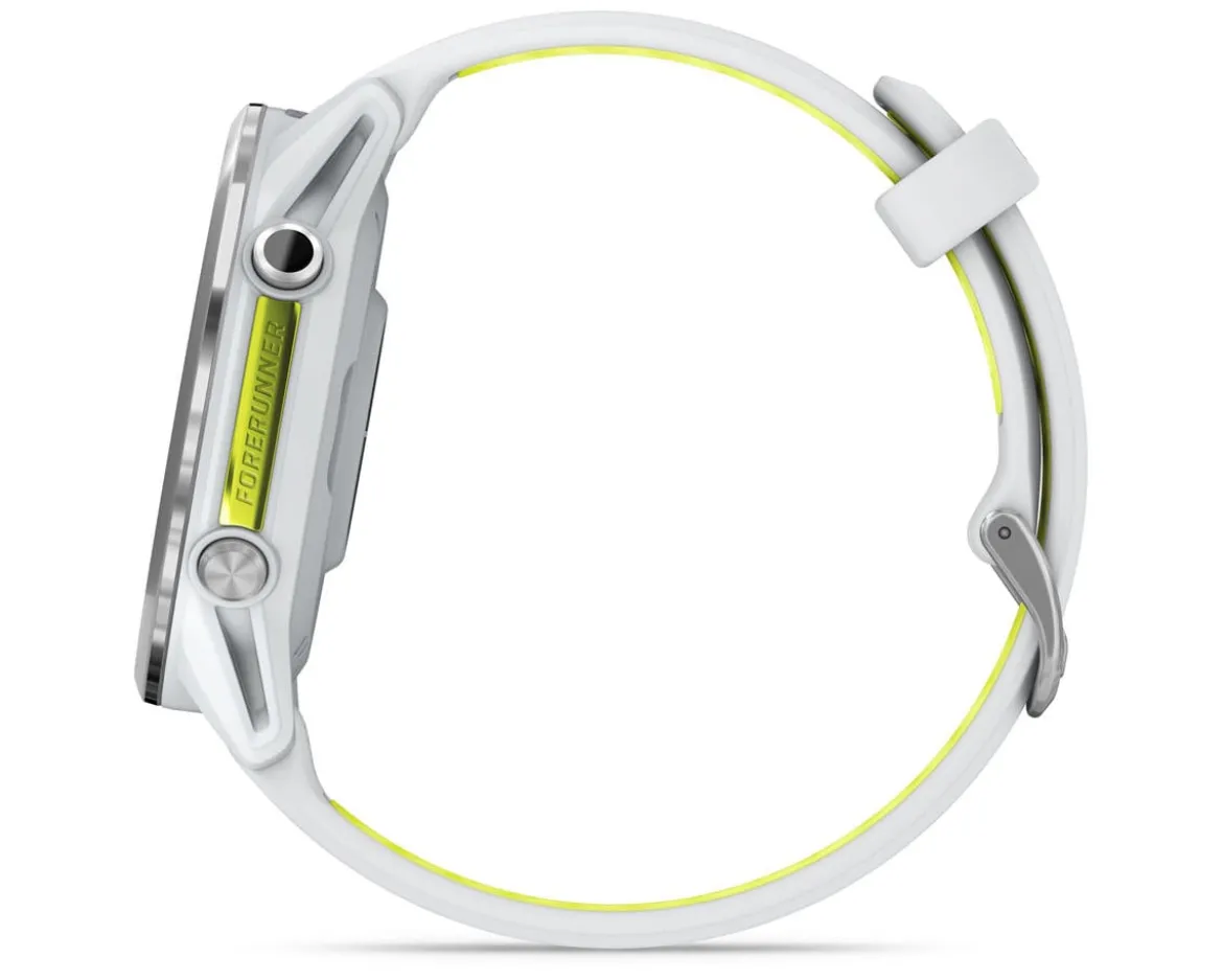 Garmin Forerunner 970 Smartwatch (Whitestone/Amp Yellow)