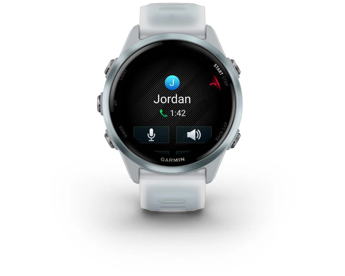 Garmin Forerunner 570 Smartwatch (Whitestone/Cloud Blue ) (42mm)