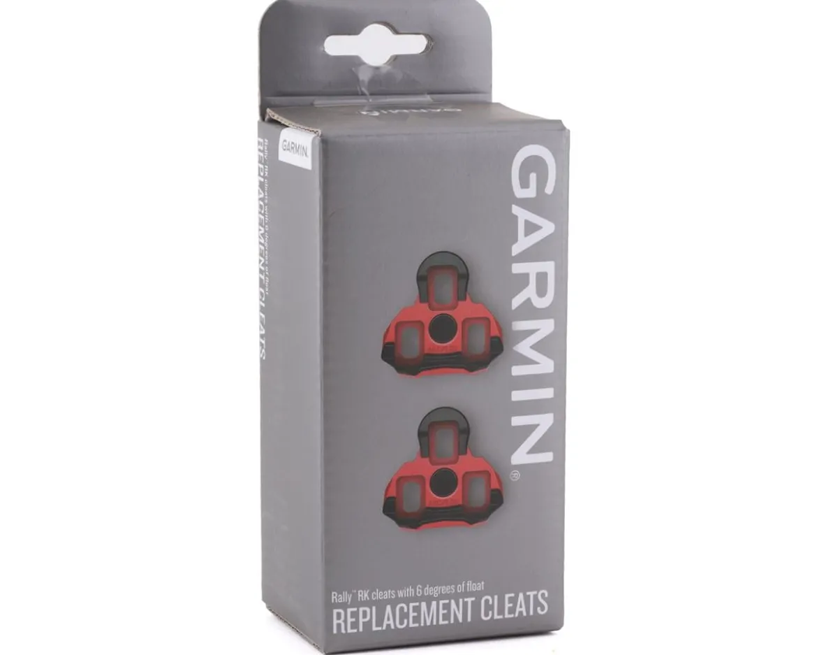 Garmin Rally RK Replacement Cleats (Look Keo) (6°) (Red)