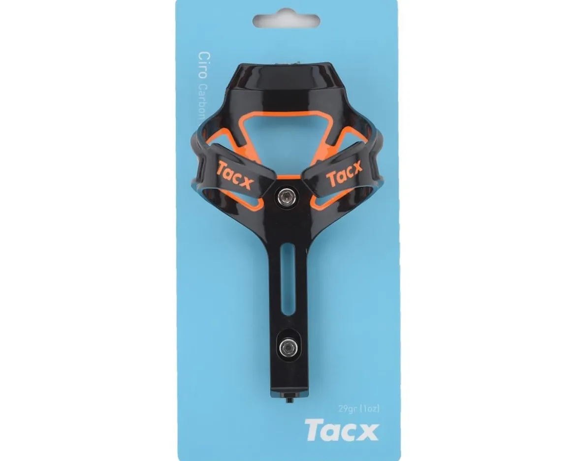 Garmin Tacx Ciro Carbon Water Bottle Cage (Orange)