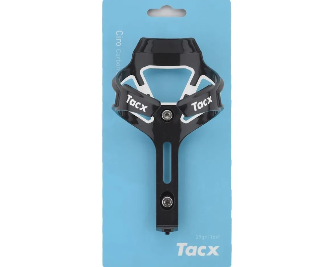 Garmin Tacx Ciro Carbon Water Bottle Cage (White)