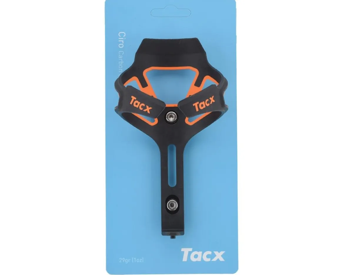 Garmin Tacx Ciro Carbon Water Bottle Cage (Matte Orange)