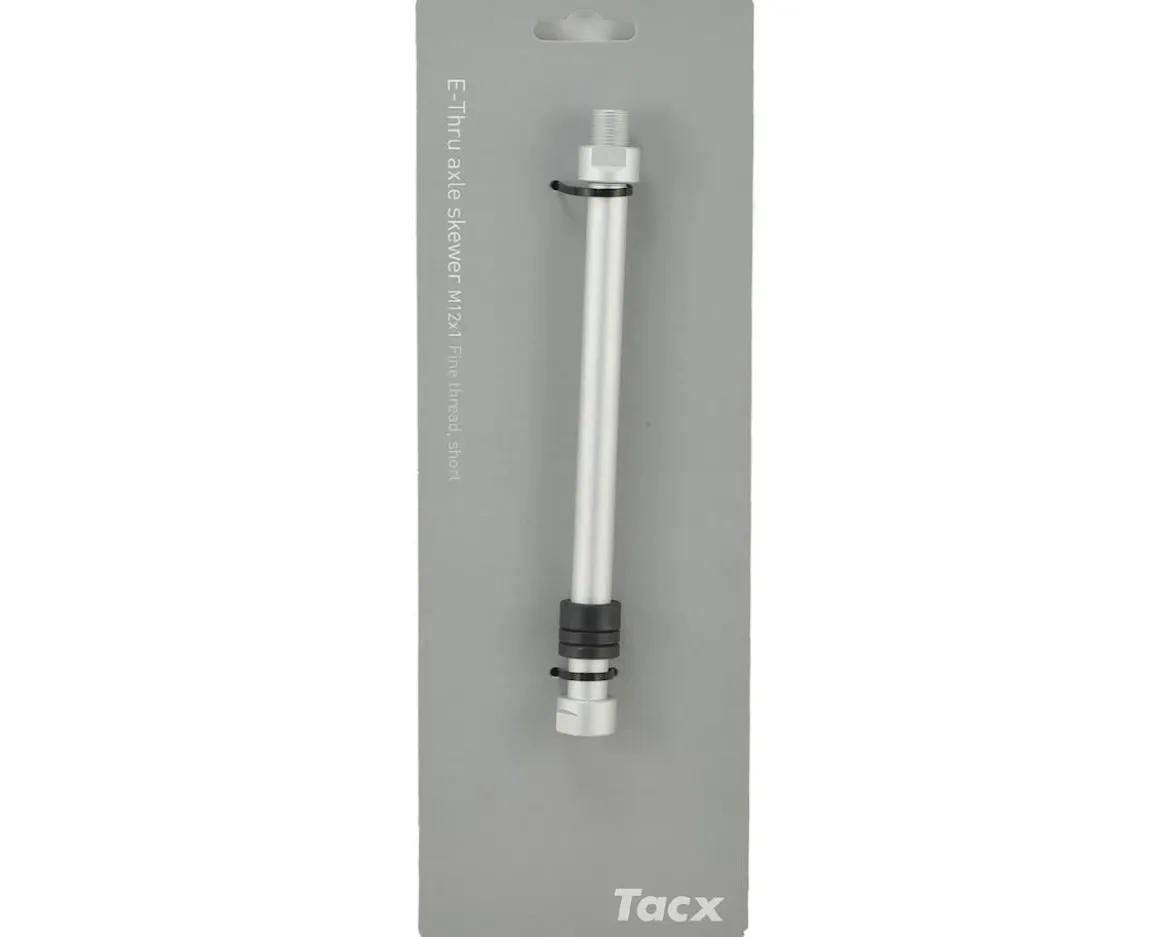 Garmin Tacx E-Thru Trainer Axle (142 x 12mm) (12mm X 1mm) (162.5mm)