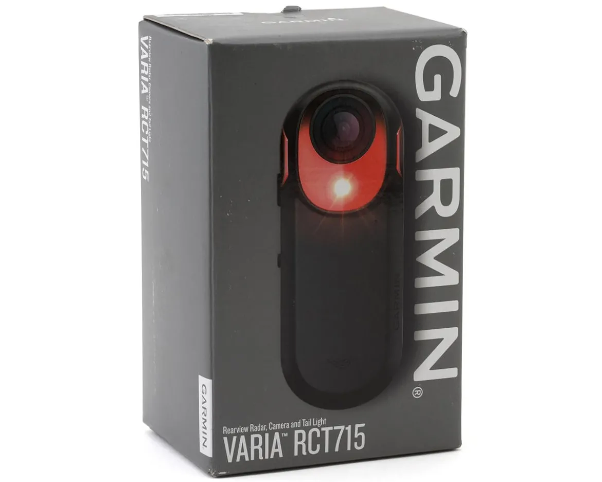 Garmin Varia RCT715 Rearview Radar w/ Tail Light & Camera (Black) (65 Lumens)