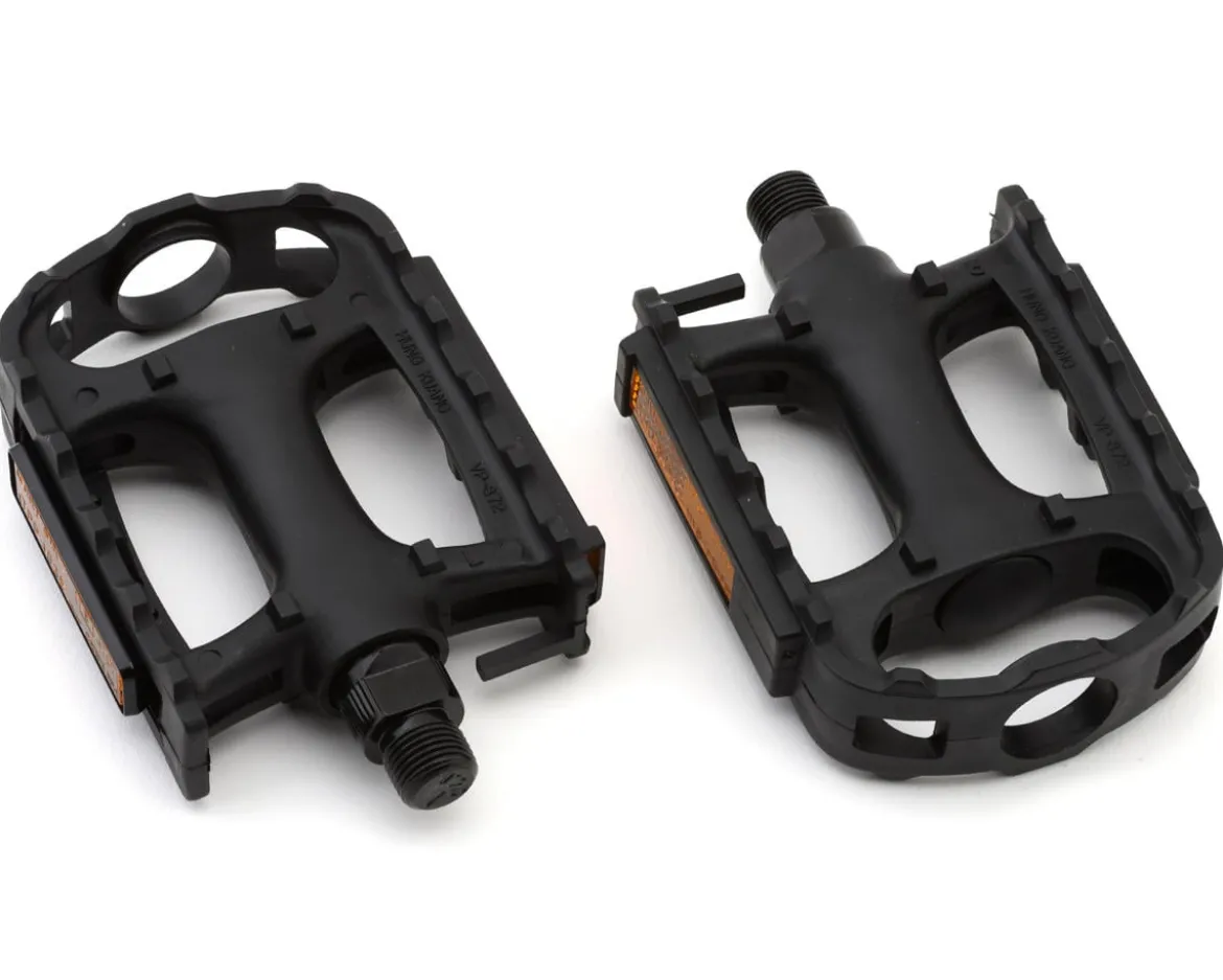 Generic Essential Pedals (Black) (9/16")