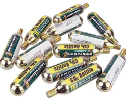 Genuine Innovations CO2 Cartridges (Silver) (Threaded) (20 Pack) (16g)