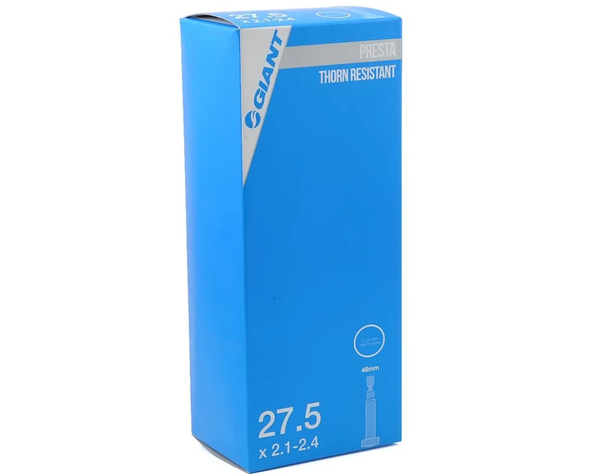 Giant 27.5" Thorn Resistant Inner Tube (Presta) (2.1 - 2.4") (48mm) (Removable Core)