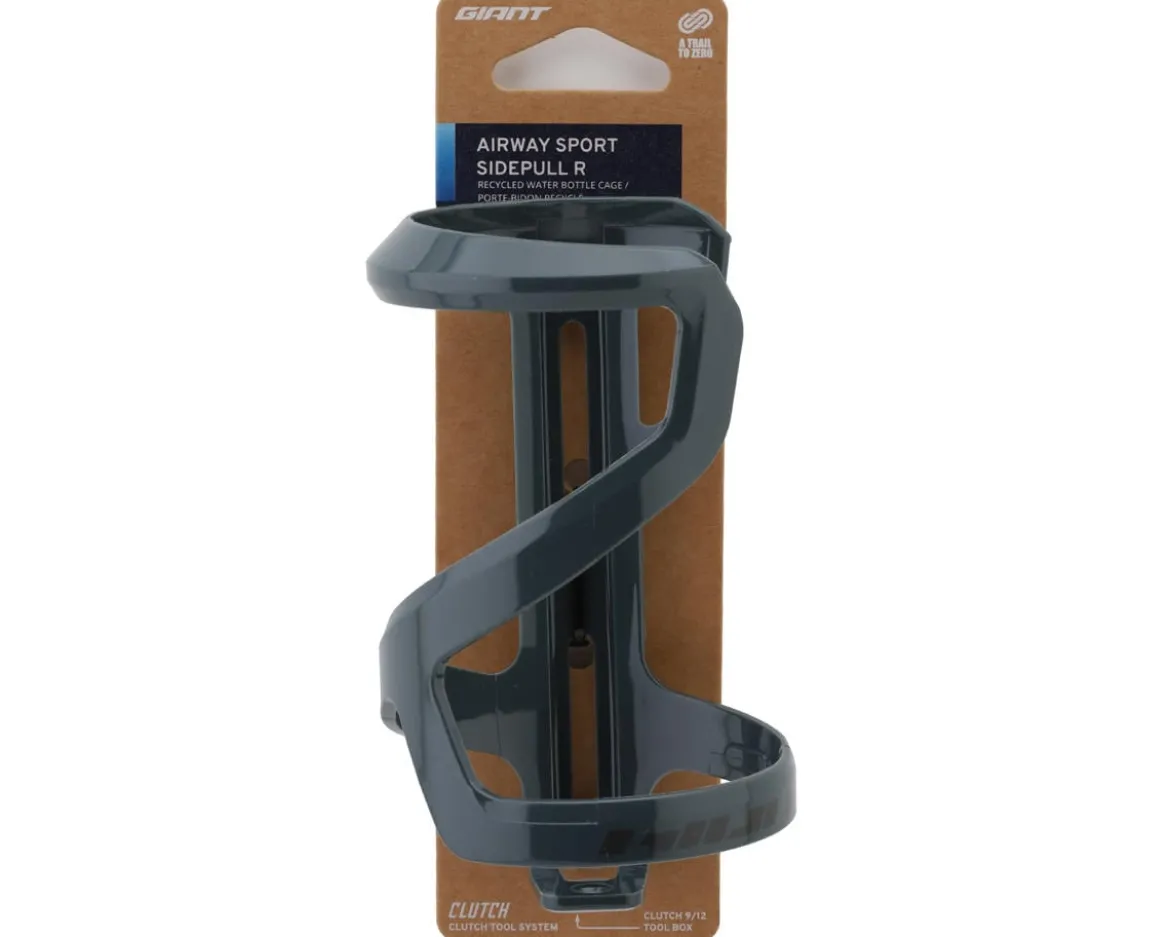 Giant Airway Sidepull Recycled Bottle Cage (Gloss Grey)