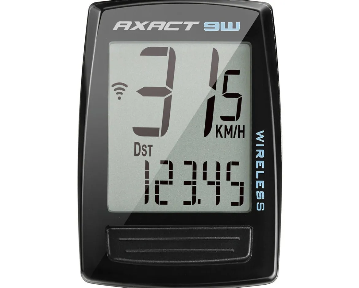 Giant Axact 9W Bike Computer (Black) (Wireless)