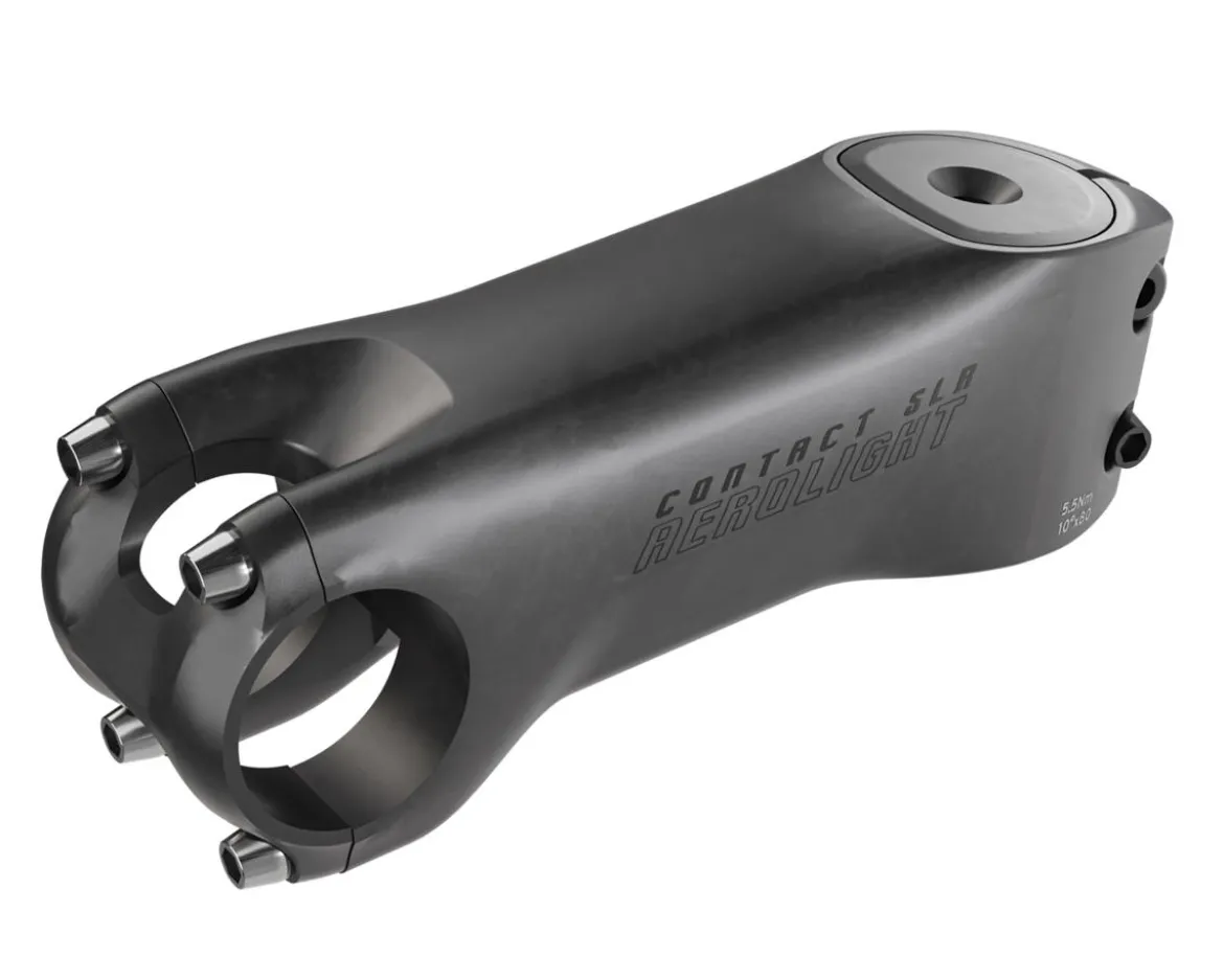 Giant Contact SLR Aerolight Stem (Black) (31.8mm) (70mm) (10°) (Fits D-Shaped Giant Overdrive Aero Steerers)