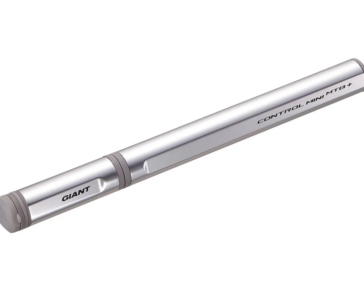 Giant Control Mini MTB+ Bike Pump (Silver)