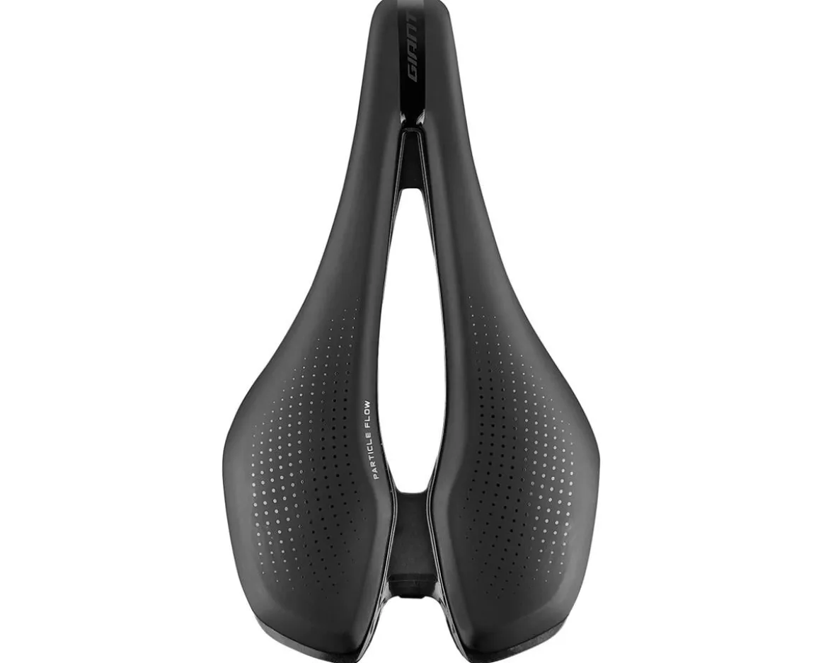Giant Fleet SL Saddle (Black) (Alloy Rails) (145mm)