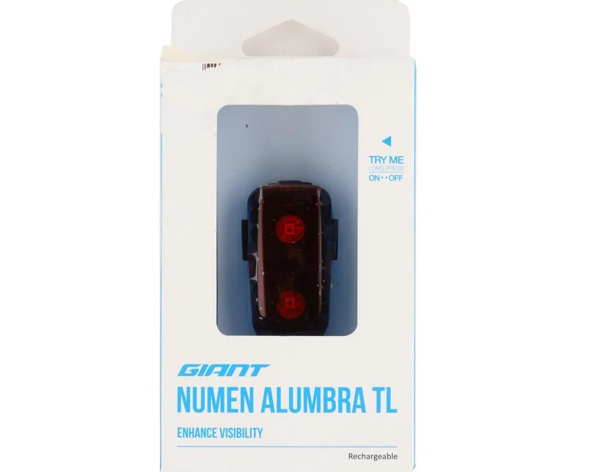 Giant Numen Alumbra Tail Light (Black) (For Helmets) (20 Lumens)