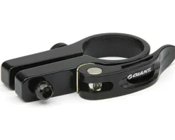 Giant Quick Release Seatpost Clamp (Black) (w/ Rack Mount) (31.8mm)