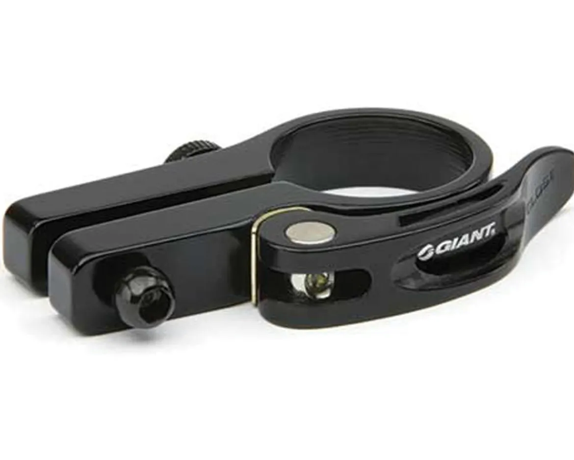 Giant Quick Release Seatpost Clamp (Black) (w/ Rack Mount) (31.8mm)