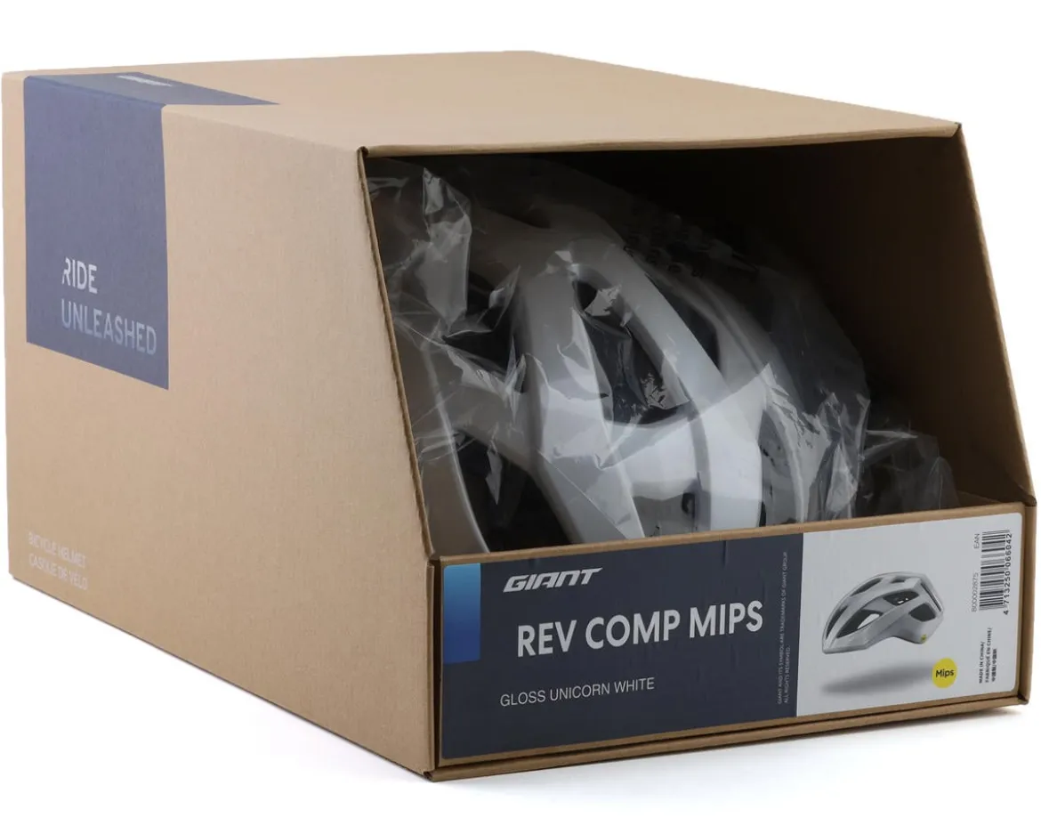 Giant Rev Comp Road Helmet (White) (S)