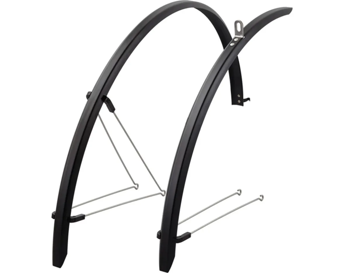 Giant Speedshield Alloy Bike Fender Set (Black) (700c x 20-25mm)
