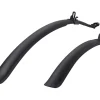 Giant Speedshield Clip-On Bike Fender Set (Black) (700c x 35-45mm)