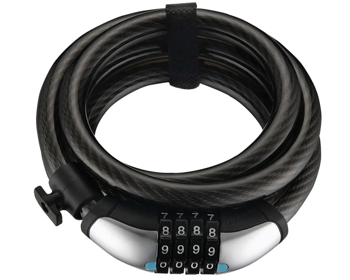 Giant SureLock Flex Combo Coil Cable Lock (15mm x 180cm)