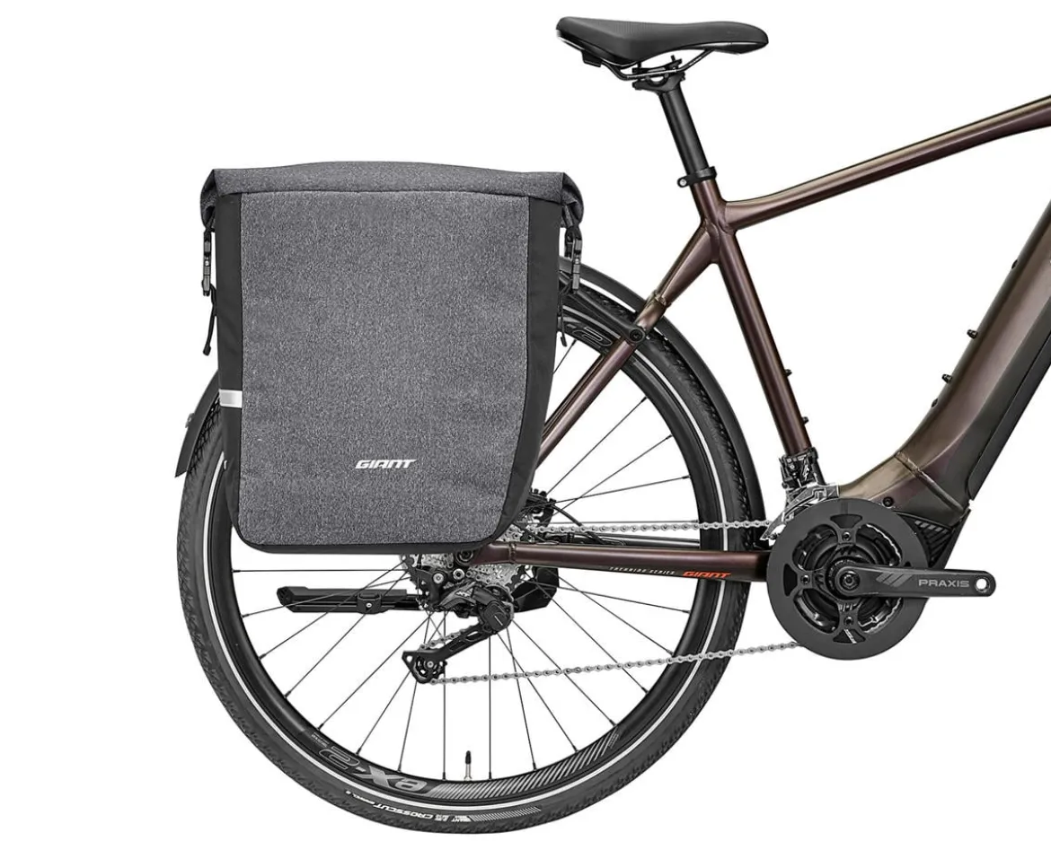 Giant Transporter MIK Pannier Bag (Grey) (48L) (Pair)