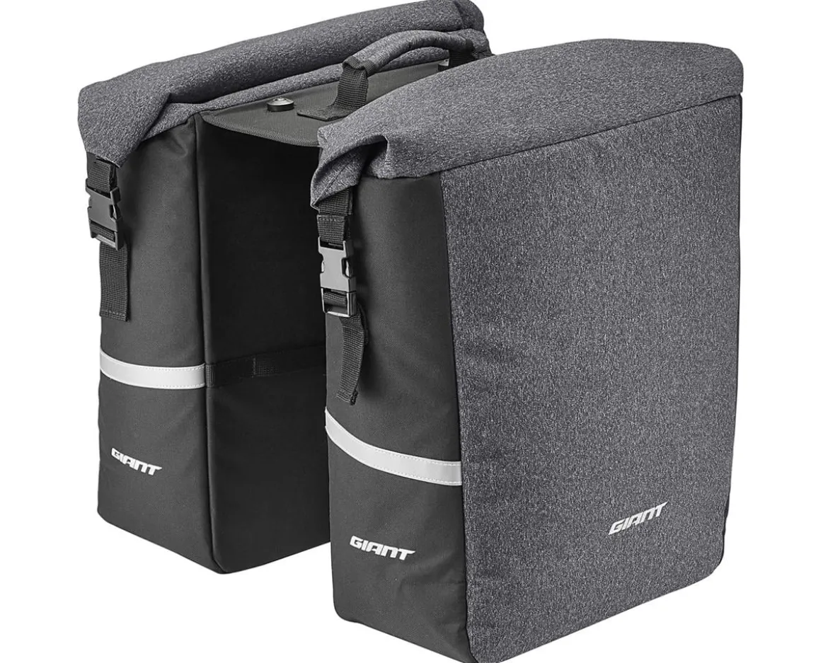 Giant Transporter MIK Pannier Bag (Grey) (48L) (Pair)