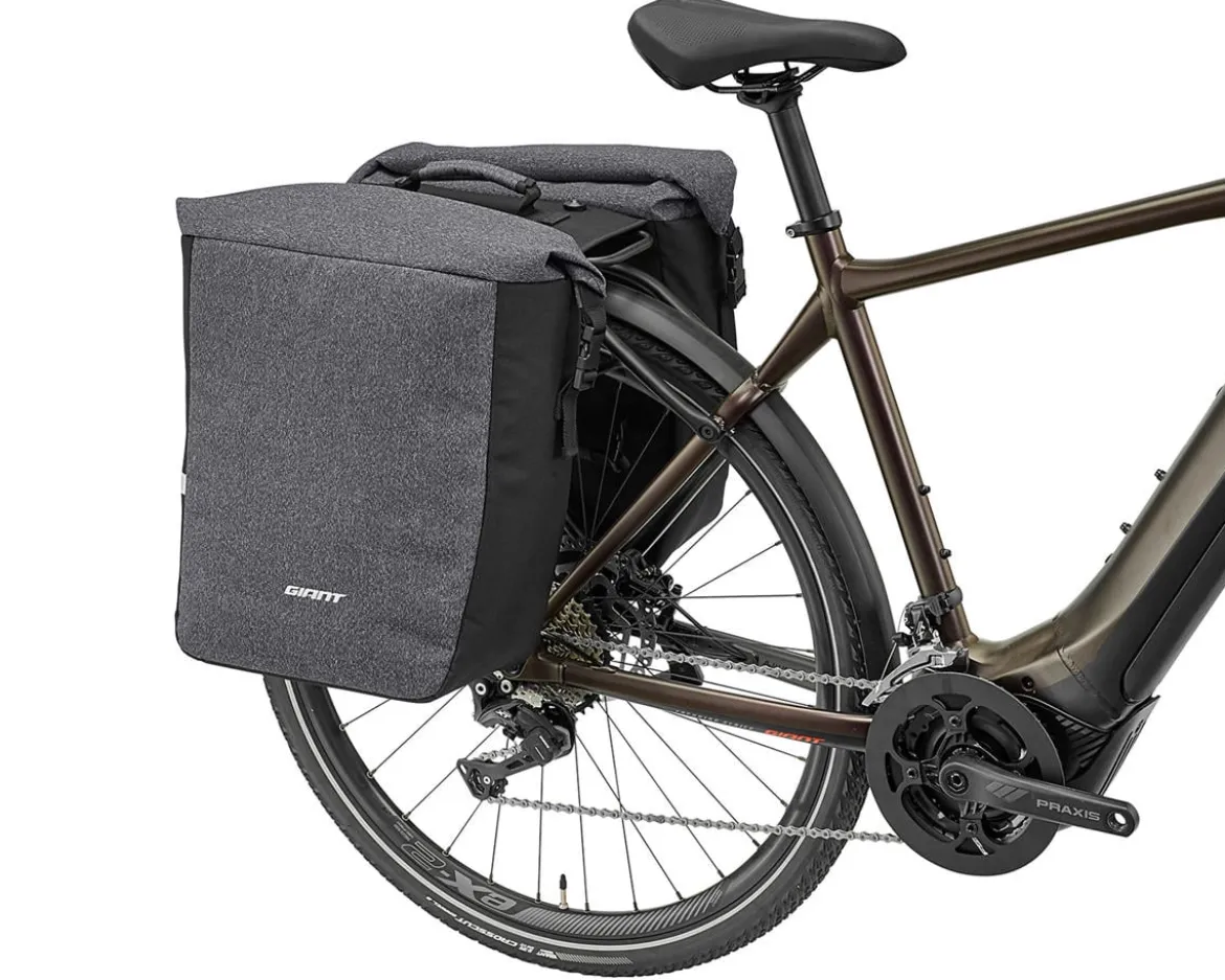 Giant Transporter MIK Pannier Bag (Grey) (48L) (Pair)