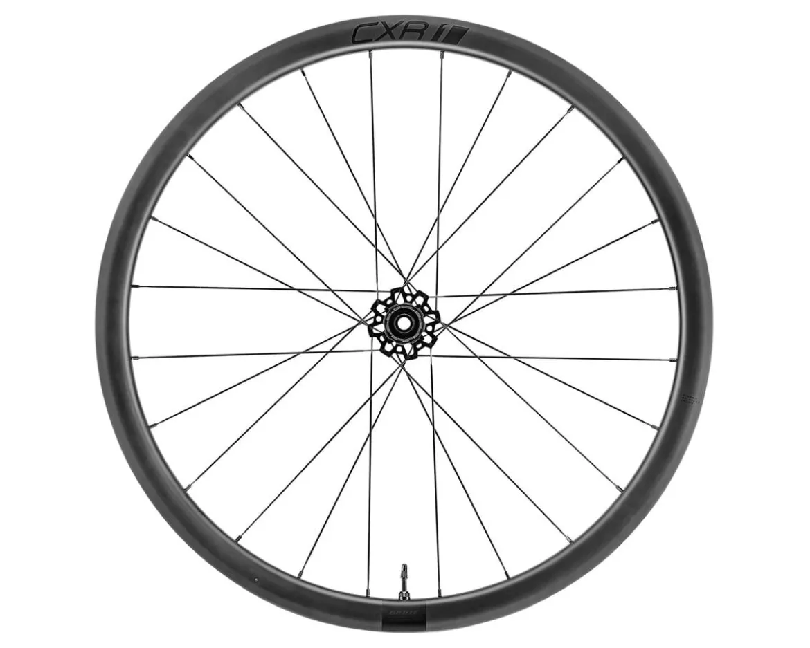 Giant CXR1 Disc Gravel Wheels (Black) (Front) (12 x 100mm) (700c) (Centerlock) (Tubeless)